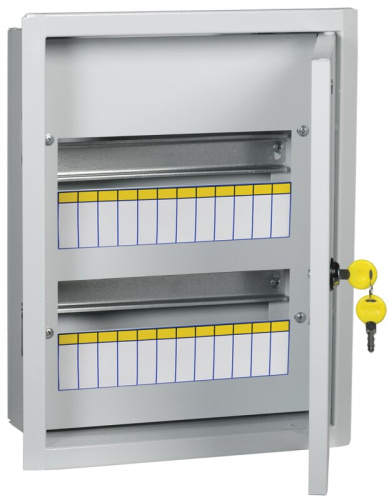 Корпус металлический ЩРв-24 (395х310х120мм) IP31 TITAN 3 IEK