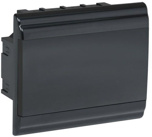 Корпус пластиковый ЩРВ-П-9 модулей встраиваемый черный IP41 PRIME IEK