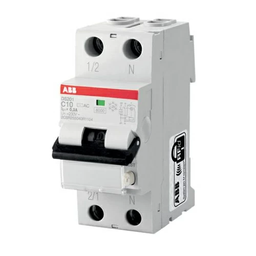 ABB DS201 Дифференциальный автоматический выключатель B16 AC30
