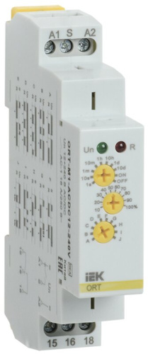 Реле времени ORT многофункциональное 1 конт. 12-240 В AC/DC IEK