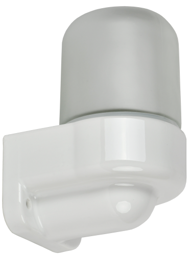 Светильник термостойкий для бани и сауны НПБ 450-6 IP54 60Вт белый угол TERMA GENERICA