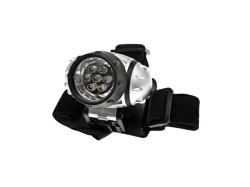Фонарь Космос H7LED (3xR03 в компл.) 7св/д (106lm), серебр./пластик, 3 режима