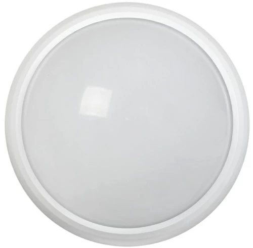 Светильник светодиодный ДПО 3030 12Вт 4500K IP54 круг белый пластик IEK снят