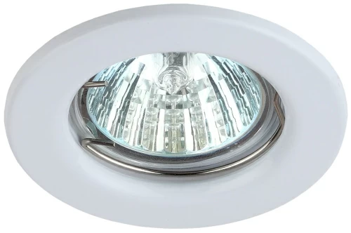 Светильник ST1 WH ЭРА штампованный MR16.12V/220V. 50W белый