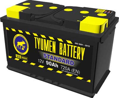 Аккумулятор 6СТ-90 L STANDARD