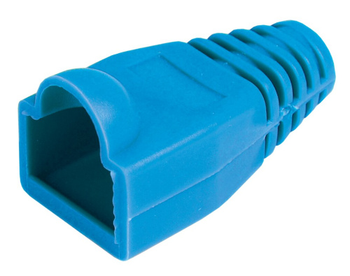 Колпачок изолирующий для разъема RJ-45, PVC, СИНИЙ ITK