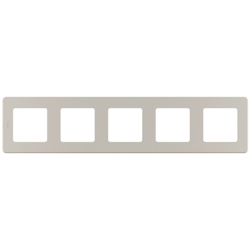 Рамка 5-местная шампань INSPIRIA