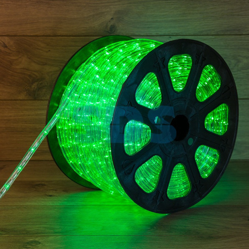 Чейзинг LED DL-3W-220V зеленый модуль 4м
