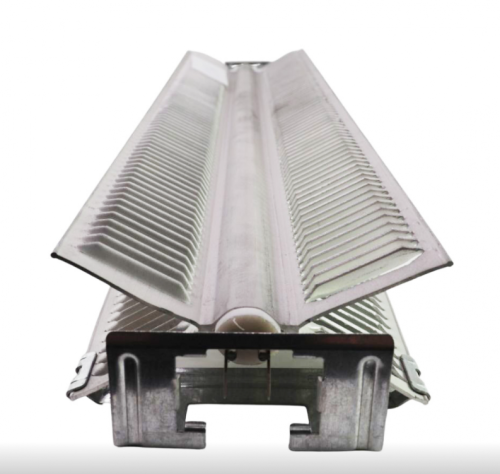 ТЭН конвекторный 1500W(750+750), L525/485мм, NCA15k