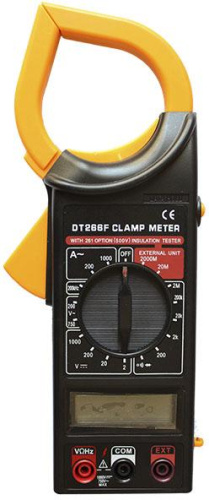 Мультиметр DT266F токовые клещи 61/10/505