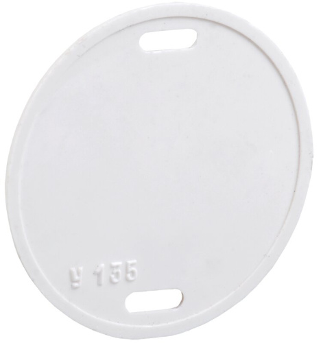 Бирка кабельная маркировочная У-135 (круг 55мм) IEK