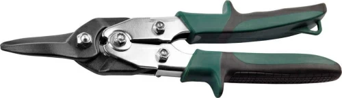 Ножницы по металлу KRAFTOOL "SUPER-Kraft" 260мм, прямые,  реж способн: холод сталь-1,5мм, нерж сталь