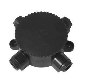 Коробка ОП У-409 4-рожковая, карболитовая, D95мм