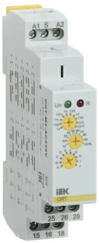 Реле времени ORT многофункциональное 2 конт. 230 В AС IEK