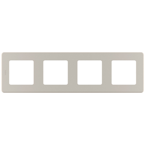 Рамка 4-местная шампань INSPIRIA