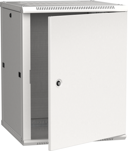Шкаф LINEA W 15U 600x600 мм дверь металл, RAL7035 ITK