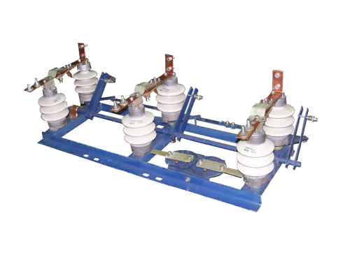 Разъединитель трехполюсный РЛНД1-10/400-УХЛ1 с приводом ПР-01