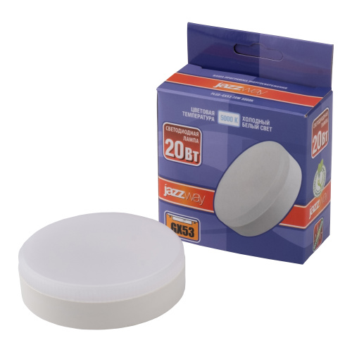 Лампа светодиодная PLED-GX53   20w  5000K 1700Lm  230V/50Hz  Jazzway