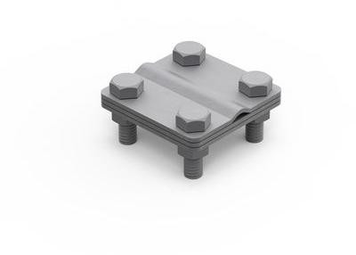 Соединитель пруток - полоса, 80х80 мм DKC