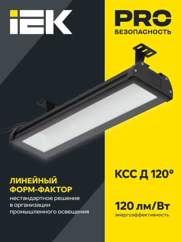 Светильник светодиодный ДСП 7022 100Вт 5000К IP65 PRO IEK