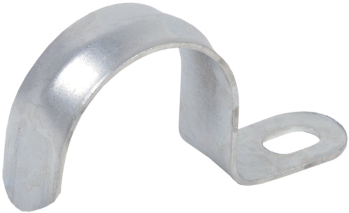 Скоба метал. однолапковая ИЭК d14-15мм