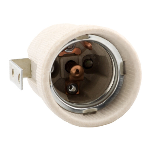 Патрон Е27 керамический с держателем-IP20-КЭАЗ