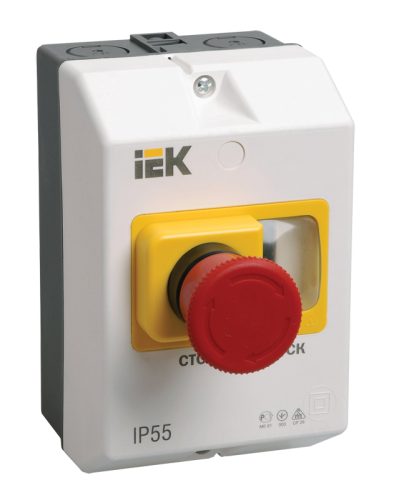 Защитная оболочка с кнопкой "Стоп" IP54 ИЭК