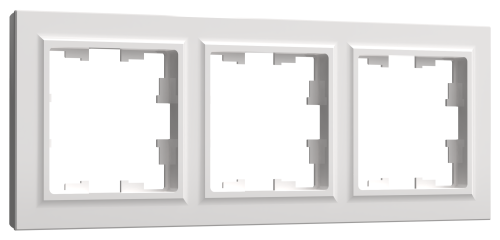 Рамка 3-местная РУ-3-БрБ белый BRITE IEK