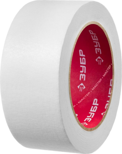Лента ЗУБР "ЭКСПЕРТ" малярная креповая, 30мм х 50м