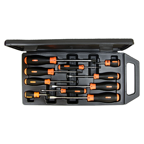 Набор отверток из 10 пред.  ШТОК Оранжевая серия