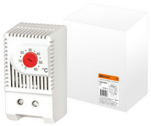 Термостат NС (обогрев) 10А 230В TDM