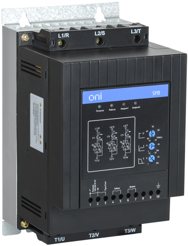 УПП SFB 3Ф 380В 22кВт 45A Uупр 110-220В Modbus ONI (SFB-33-22-A-10)