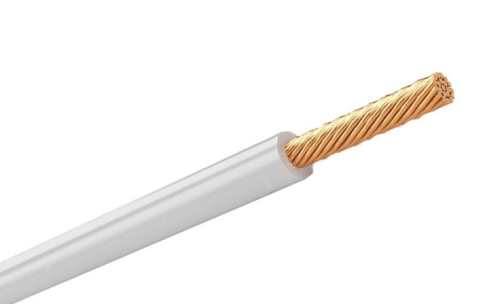 Провод ПуГВ 1х0,75 бел.