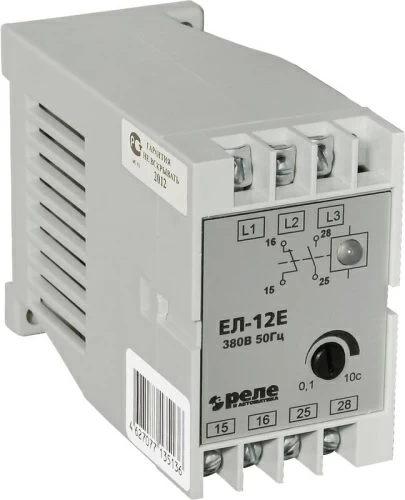 Реле контроля фаз ЕЛ-12Е (380в)