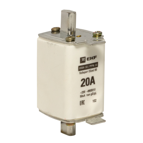 Плавкая вставка ППН-33 160/ 20А габарит 00 EKF