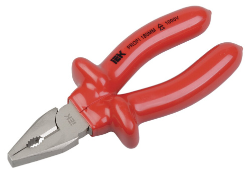 Пассатижи PROFI 180мм 1000В IEK