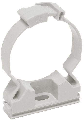 Хомутный держатель CFC20 серый ELASTA IEK