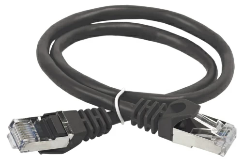 Коммутационный шнур (патч-корд), кат.5Е FTP, 3м, черный ITK