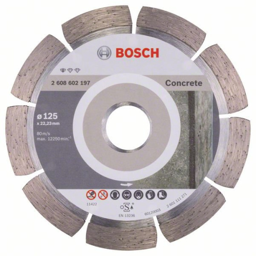 Алмазный диск Standard for Concrete 125-22,23 Bosch