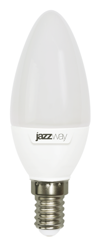 Лампа светодиодная PLED- SP C37  7w E14 4000K  230/50  Jazzway