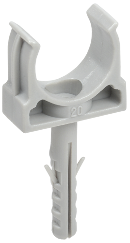 Держатель с защелкой и дюбелем CT20 (без винта) ELASTA IEK