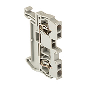 Клемма проходная пружинная ST 2.5 мм2 серая EKF