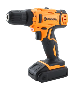 Дрель-шуруповерт аккумуляторная ДА-14Л-2КА Вихрь 