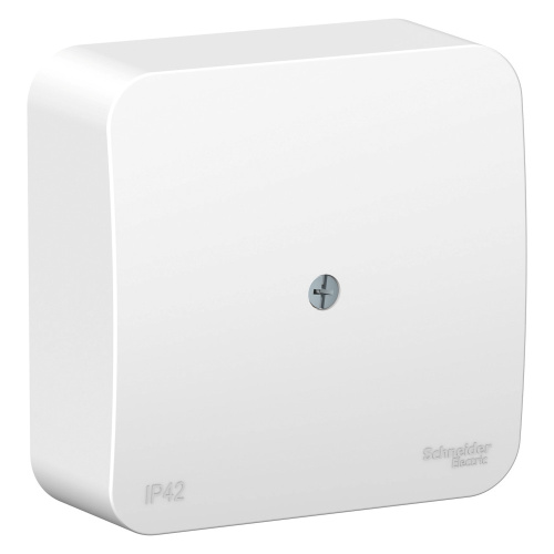Коробка О/У распределительная IP42, белый BLANCA