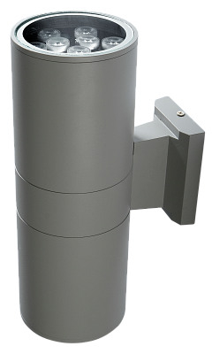 Светильник PWL-245110/24D  2x9w 6500K  GR  230V/50Hz   Jazzway 2857941