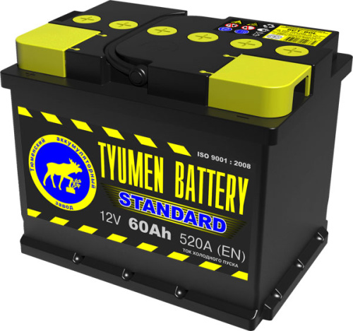 Аккумулятор 6СТ-62 L STANDARD