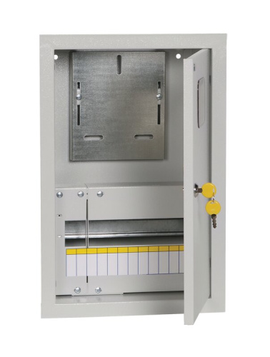 Корпус металлический ЩУРв-1/12 (480х320х165мм) IP31 TITAN IEK