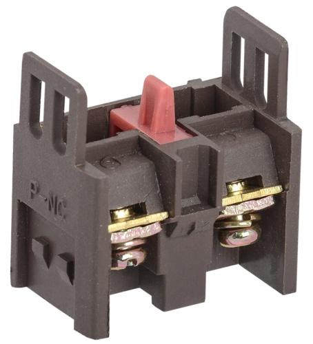 Контакт дополнительный для светосигнальной арматуры 1NC GENERICA