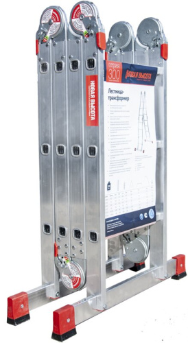 Лестница четырехсекционная 4x3 Новая высота