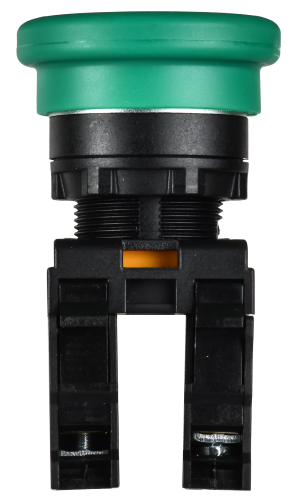 Кнопка "Грибок" с фиксацией d=22мм 1NO+1NC зеленая MASTER IEK